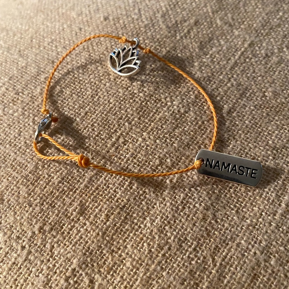 “Namaste” handmade bracelet $8 or 3 for $20